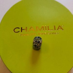Chamilia jeweled green Swarovski charm